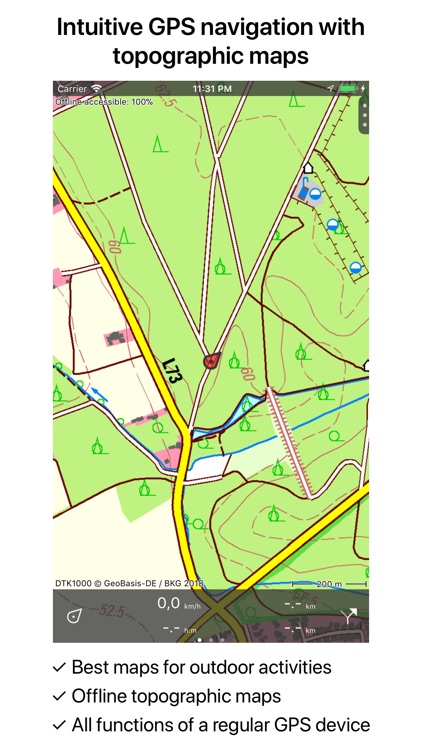 Topo GPS Germany