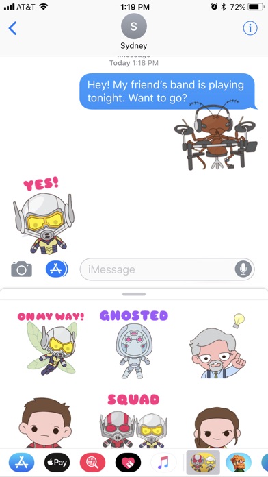 Ant-Man and The Wasp Stickers screenshot 1