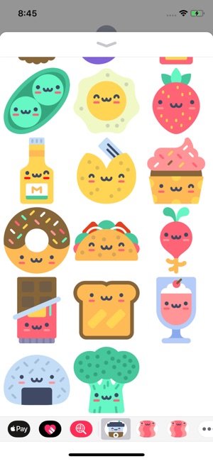 Super Cute Food Stickers(圖4)-速報App