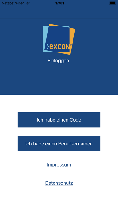 EXCON AppScreenshot von 1