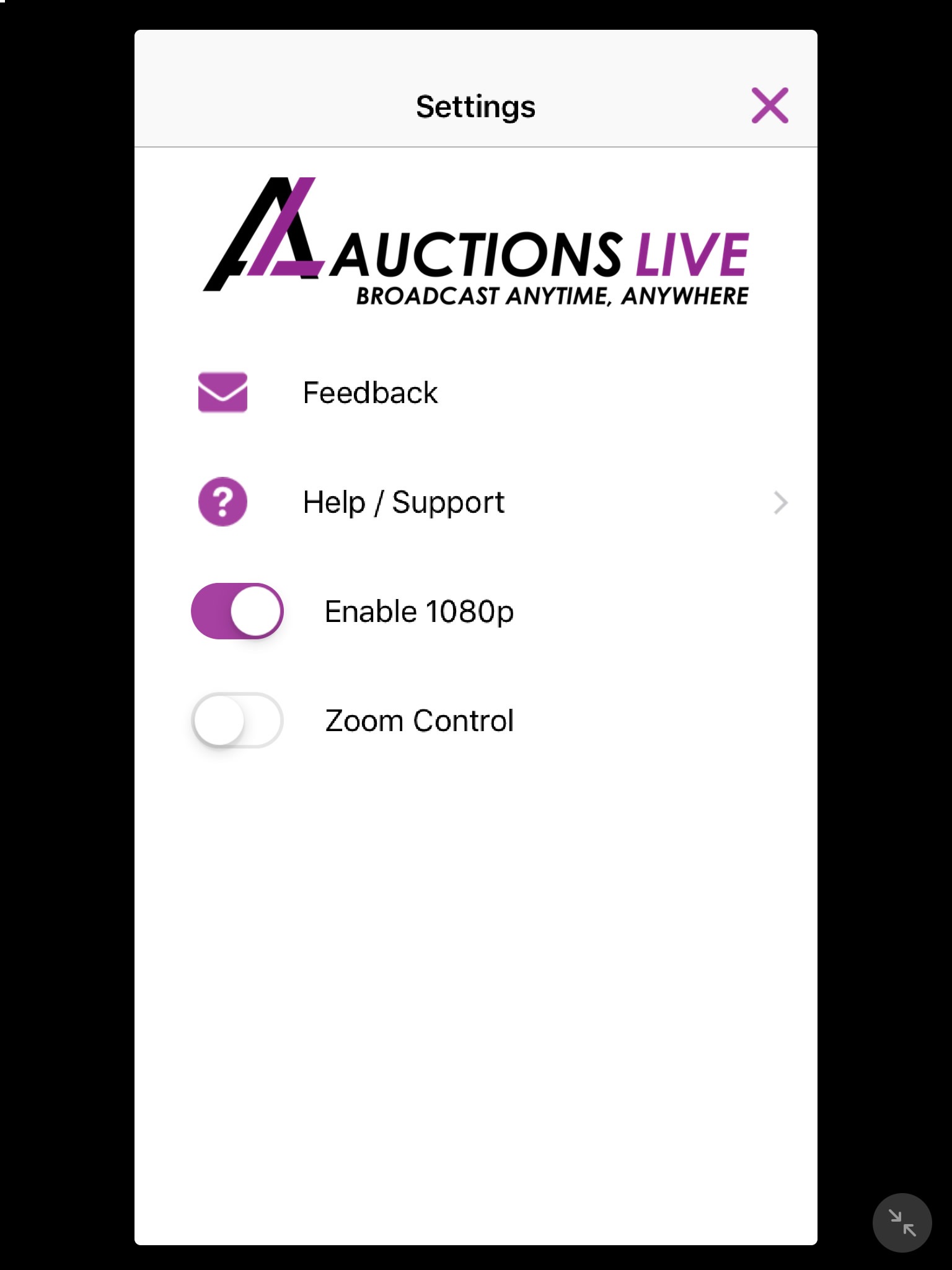 Broadcaster AUCTIONS LIVE screenshot 3