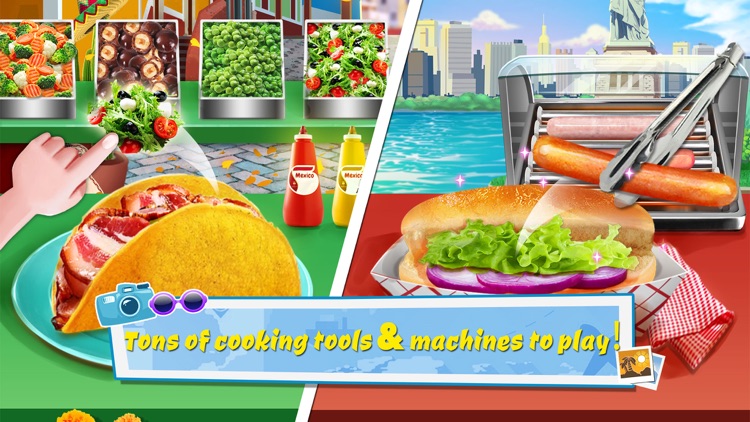 Foods Cooking: World Travel screenshot-3