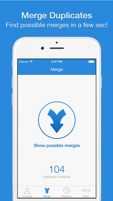 Smart Merge Duplicate Contacts Screenshot 2