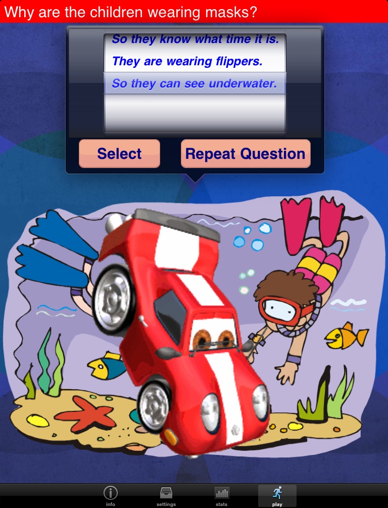 Question Builder for iPad screenshot 2
