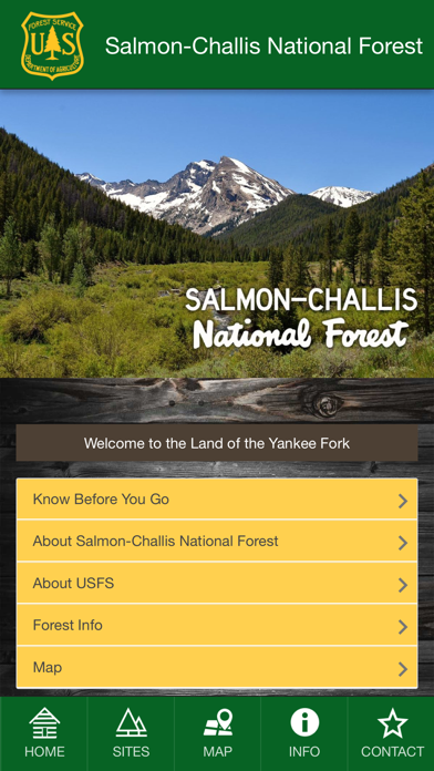 How to cancel & delete Salmon-Challis National Forest from iphone & ipad 1