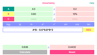 How to cancel & delete Uncertainty Calculator from iphone & ipad 2