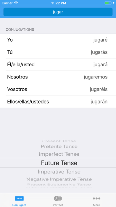 How to cancel & delete Conjugate Spanish Verbs from iphone & ipad 2