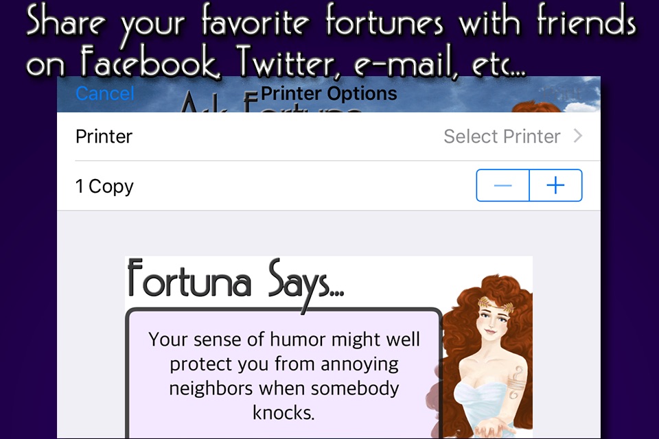 Ask Fortuna screenshot 2