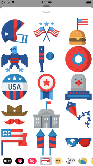 July 4th America Stickers screenshot 2