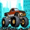 In this game we’re controlling a monster truck and our goal is to reach to the end of the game without getting into accidents with other cars and traffic signs