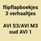 In dit flipflapboekje staan 3 verhaaltjes