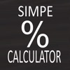 Simple percentage calculator