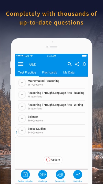 GED practice test