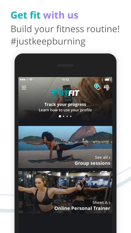 BTFIT Home Workout Fitness App screenshot-0