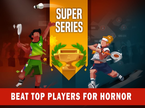 Badminton League на iPad