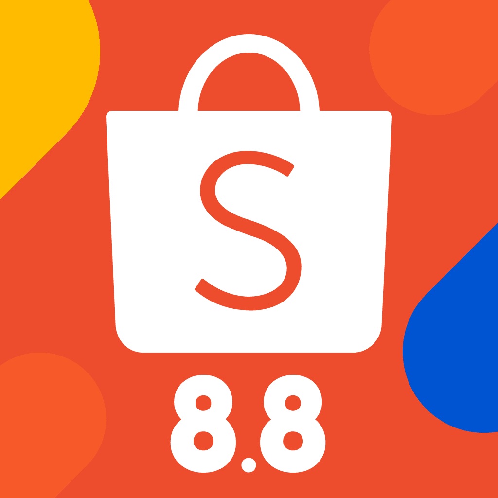 Shopee 8.8 Siêu Sale Freeship logo