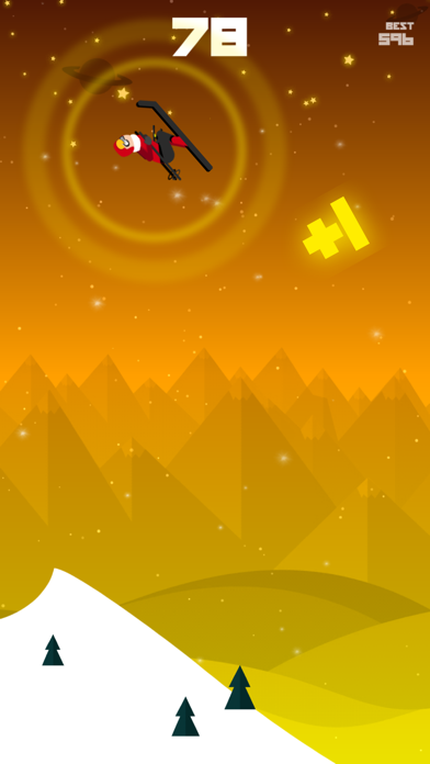 Backflip mountain music game screenshot 5