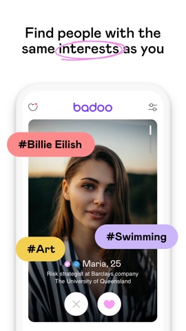 Badoo what happens when you swipe right 50 times