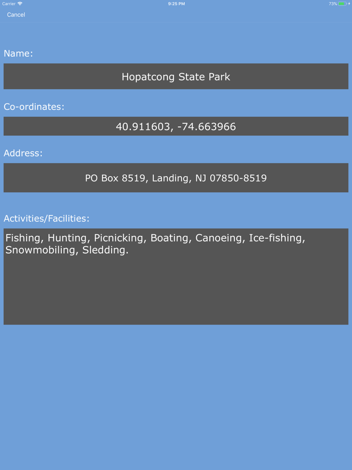 New Jersey State Parks