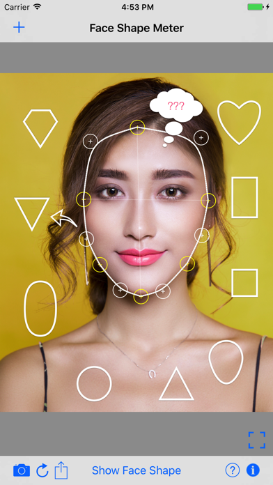 Face Shape Meter - find out your face shape from picture Screenshot 1