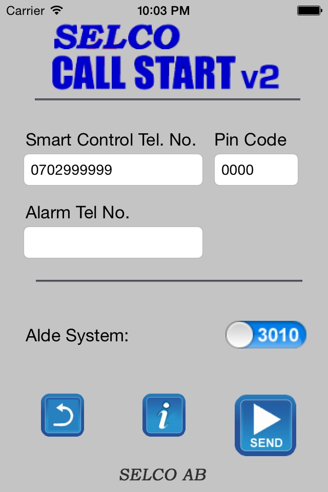 Callstart V2 screenshot 2