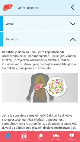 Game screenshot Sve o hepatitisu apk