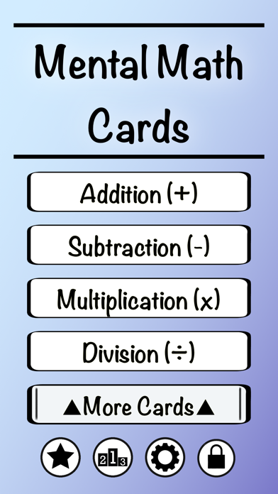 Details about  / Math Quiz Card Set 40 Cards