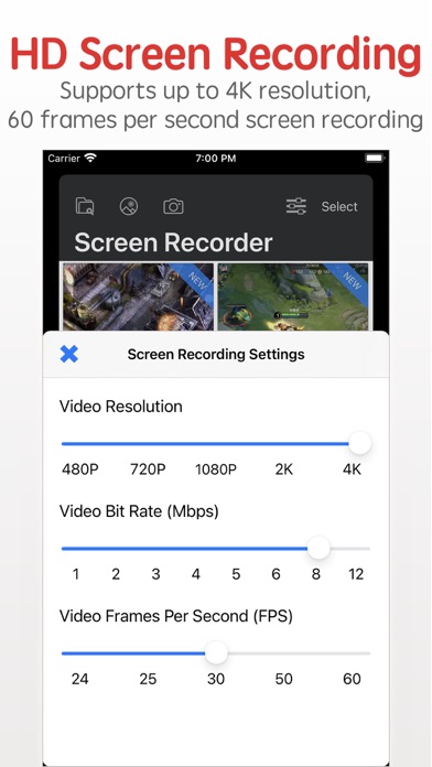 Screen Recorder -Fast Recorder screenshot 2