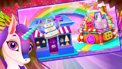 Unicorn Castle Rainbow Cake screenshot 2