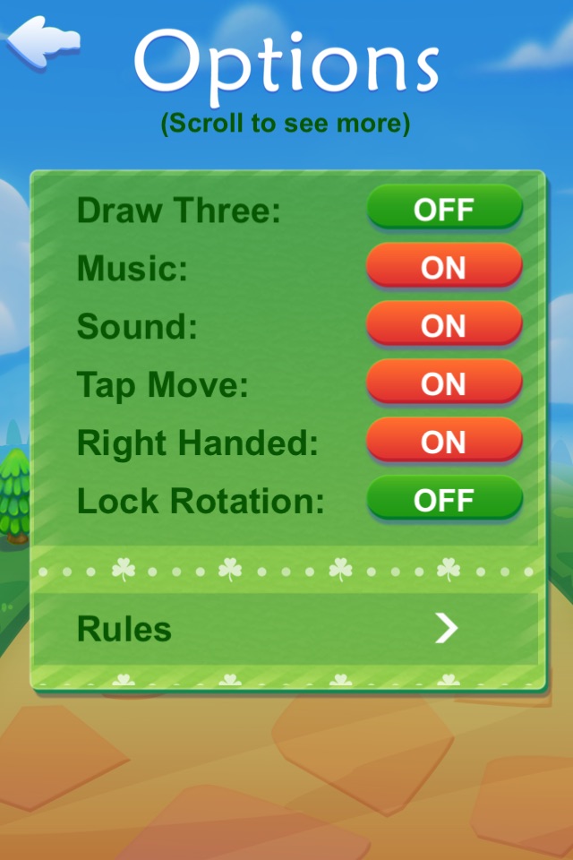 `Solitaire. screenshot 3