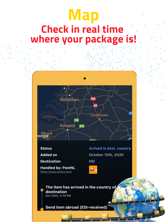 Package  Order Route Tracking