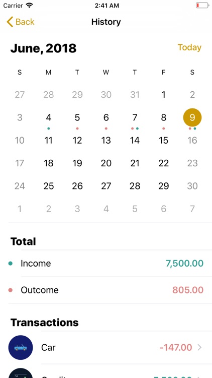 Accounting of finances - BM screenshot-3