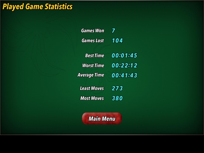 Spider Solitaire 2 HD