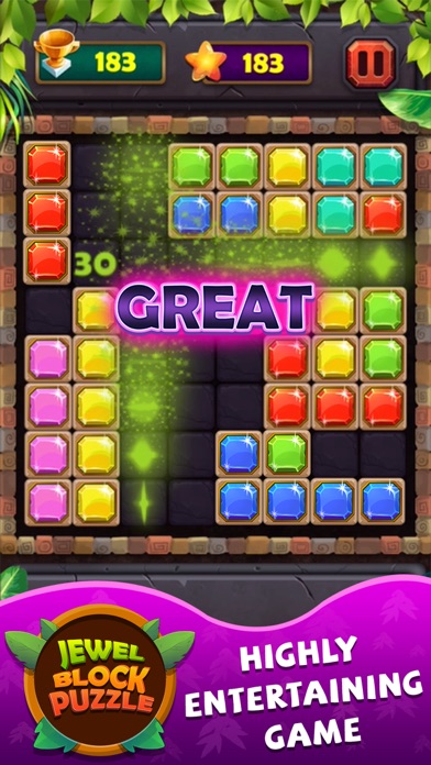 JEWEL BLOCK PUZZLE CLASSIC 1.0.1 IOS GAME GIẢI TRÍ JEWEL BLOCK PUZZLE CLASSIC 1.0.1 IOS
