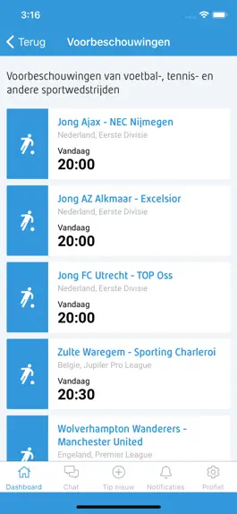 Game screenshot Voetbalwedden.net apk