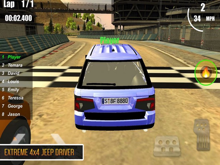 Hill Driving 3D Jeep Simulato