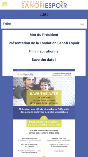 Fondation Sanofi Espoir(圖2)-速報App