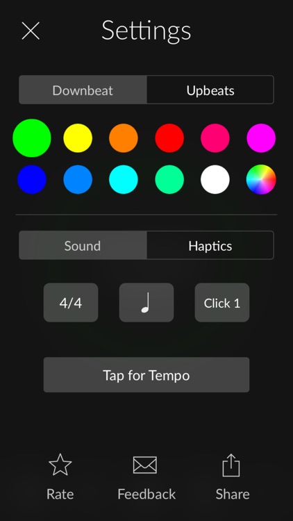Pulse - Metronome & Tap Tempo screenshot-1