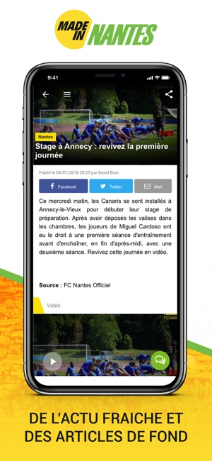 Foot Nantes(圖2)-速報App