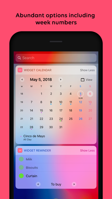 Widget Calendar Screenshot 3