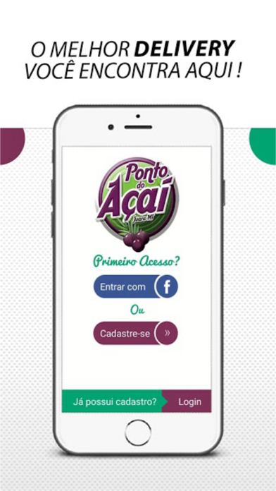 How to cancel & delete Ponto do Açaí Delivery from iphone & ipad 1