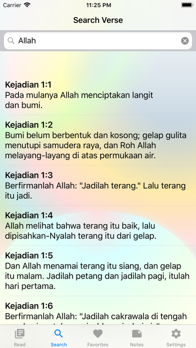 Indonesian Bible for iOS screenshot 3