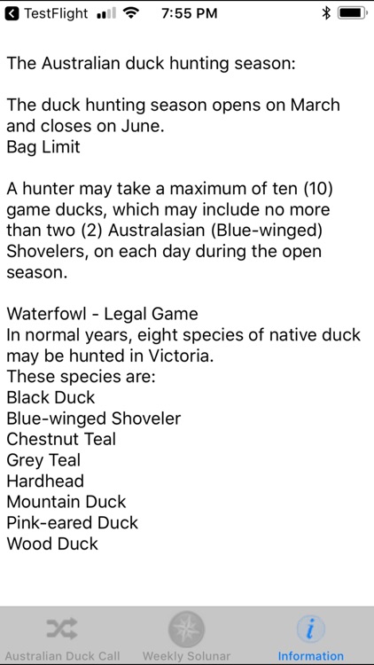 Australian Duck Call screenshot-4