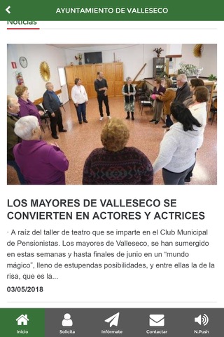 Ayuntamiento de Valleseco screenshot 2