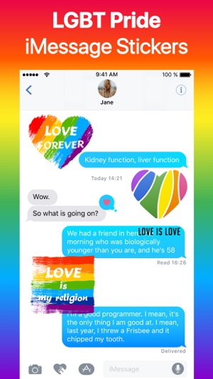 Gay Pride Month LGBT Stickers(圖2)-速報App