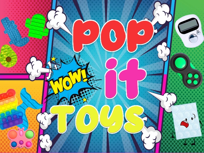 Pop It Toys ASMR Fidget Games