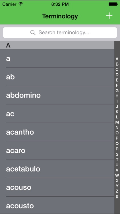 Medical Terms & Abbreviations