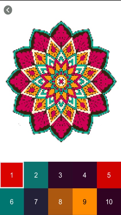 Pixel Mandala