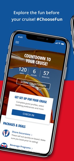 Carnival HUB app screenshot