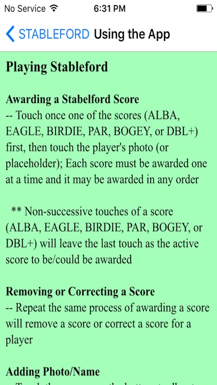 Modified Stableford screenshot-4